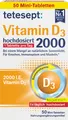 tetesept Vitamin D3 2000 I.E Tabletten 50 St, 15,3g