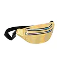 MICA Kostüm Gürteltasche Holo - gold
