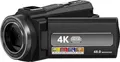 INF Camcorder 4K UHD, 48MP, 16x Zoom, Weitwinkel, 32GB Speicherkarte, Mikrofon
