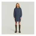 G-Star für Damen. D27165-D969-H598 Sweatshirtkleid A line blau (XL), Lässig, Baumwolle, Langarm
