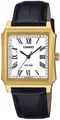 CASIO TIMELESS COLLECTION Quarzuhr MTP-B190GL-7BVEF, Armbanduhr, Damenuhr, Herrenuhr, analog, Lederarmband