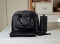 Moon Wickeltasche Fashion Bag inkl. Clutch, Wickelunterlage u. Isolierflaschenfl