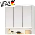Jokey - Spiegelschrank Bad Lymo Weiss, 3-türig Badmöbel Bad Hängeschrank