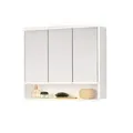 Spiegelschrank LYMO 58x49x14,7 cm Weiß 3-türig Badschrank