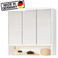 Badezimmerschrank mit Spiegel LYMO 58x49x14,7 Weiß