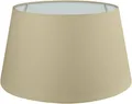 Wogati® Premium Lampenschirm E14/E27 Baumwolle | Beige / Größe: XXL
