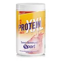 Sanct Bernhard Sport Protein XXL 92 | Erdbeer-Vanille | Proteine aus Molkenisolat, Calciumcaseinat und Ei | Enthält BCAAs | Vegetarisch | 450g | Deutsche Produktion & laborgeprüft