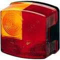 Hella Heckleuchte links - Schluss-Brems-Blink-Kennzeichenleuchte für Anbau