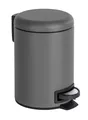 WENKO Kosmetiktreteimer Modell Leman in Grau, 3l