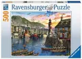 Ravensburger Puzzle 500 Teile Morgens am Hafen | Kunstpuzzle | Puzzle ab 10 J.
