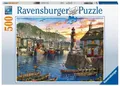 Puzzle 500 elementów. Poranek w porcie