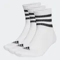 adidas Unisex 3-Streifen Cushioned Sportswear Low-Cut Socken, 3 Paar
