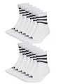 adidas 12 Paar C Sportswear MID 12p Mid Cut Socken Unisex Sportsocken, Farbe:White, Socken & Strümpfe:43-45