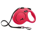 flexi Flexileine FLEXI Rollleine New CLASSIC Gurt - 5m, bis 50kg Farbe: Rot