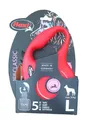FLEXI New Classic L Gurtleine 5 m rot