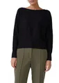 s.Oliver Strickpullover mit Strukturmuster am Saum