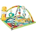 Krabbeldecke Fisher-Price 3-in-1 Rainforest Spieldecke Spielmatte Regenwalddesign, Fisher Price