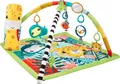 Fisher-Price 3-in-1 Rainforest Spieldecke für Babys, Spielmatte sensorisch