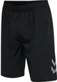 hummel Sporthose Short hmlLEAD Training kurz (ultra-dehnbares Gewebe, mittlere Länge) schwarz Herren, Größe: S