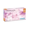 ARNOMED Nitril Blossom Rose Einmalhandschuhe, puderfrei, rosa 385-L , 1 Packung = 100 Stück, Größe L