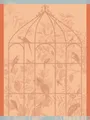 Le Jacquard Français Geschirrtuch Sonate Rougegorge 60x80 cm Baumwolle