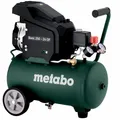 Metabo Kompressor Basic 250-24 OF ölfrei 8 bar 24 Liter 1,5 kW mobil Werkstatt