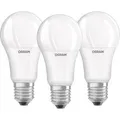 OSRAM LED-Lampe Base Classic A, E27, 14W ersetzt 100W, warmweiß, 3 Stück