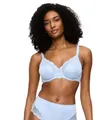 Triumph Damen Minimizer-BH Ladyform Soft W X, mit Bügel, ohne Polsterung, Verstellbare Träger, 85F, Ice
