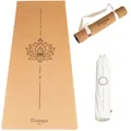 DIVASYA Kork Yogamatte mit Naturkautschuk