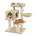 Kratzbaum Kletterbaum XXL Katzenbaum Sisal Katzenkratzbaum für Katzen PCT01M