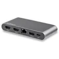 StarTech.com USB-C Multiport Adapter - Dual Monitor - Windows - USB-C auf Dual 4K HDMI Adapter - 2x USB-A Ports - 100W PD 3.0 - GbE