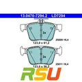 Bremsbelagsatz, Scheibenbremse ATE Ceramic 13.0470-7294.2 Anzahl pro Packung 4