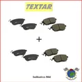 Kit Bremsbeläge Vorne + Hinten Textar Für Nissan Pulsar Juke #82D2