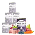 FRESCO Dog NassBarf Ibérico 6x800g | Hypoallergenes Hundefutter Nass getreidefrei | Mono-Protein & 80% Frischfleisch | Nassfutter für Hunde ohne künstliche Zusätze | Aus Deutschland