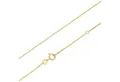 Luigi Merano Kette ohne Anhänger diamantierte Ankerkette, massiv, Gold 375
