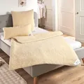 Traumschlaf Wollflor Duett Decke Anna, Füllung: 100% Schurwolle 135x200 cm