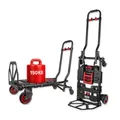 WALTER 2-in-1 Transportwagen & Transportkarre – 150 kg Tragkraft