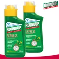 Roundup Unkrautfrei 2 x 500ml Express Konzentrat Moos Löwenzahn Bekämpfung