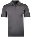 RAGMAN Herren RAGMAN Kurzarm Poloshirt, Anthrazit, 3XL