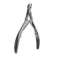 STALEKS Nagelhautzange STALEKS Nagelhautzange Classic 12-3 Standardabsatz 3mm Doppel-Feder, 1-tlg., Nagelhautzange Classic