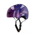 FISCHER BMX Fahrradhelm, Radhelm, Dirt Bike Helm Plus Explorer, S/M, 54-59cm, schwarz, mit integriertem LED-Rücklicht