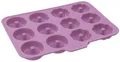 Silikonbackform Mini Donuts 25 x 19 x 2 cm, hochwertige Donutbackform, hitzbe...