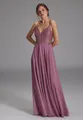 Hey Kyla Abendkleid - Abendkleid aus Materialmix Taillierter Schnitt mit ausgestelltem Rockteil