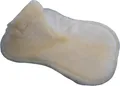 Engel Reitsport Lammfell Sattelkissen (Sakis1) Grau Med./Natur L (18 - 19,5 Inch) 58cm