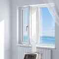 HOOMEE Fensterabdichtung für mobile Klimageräte Klimaanlagen Wäschetrockner