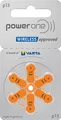 120 x Varta Power One Hörgerätebatterien 1,45V 300mAh P13 20x6er-Pack PR48