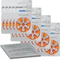120x VARTA powerone Hörgerätebatterien P13 orange (20x 6er Bl.) + Reinigungstuch
