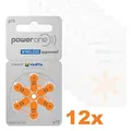 12x Varta Power One Hörgerätebatterien P13 Orange PowerOne PR48 6er Blister