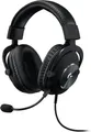 Logitech G PRO X Gaming-Headset, Over-Ear Kopfhörer mit Blue VO!CE Mikrofon, kabelgebunden, DTS Headphone:X 7.1 für Esport Gaming, PRO-G 50mm Lautsprechern, PC/PS/Xbox/Nintendo Switch - Schwarz