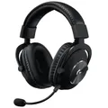 Logitech G PRO X Gamer Over-Ear Headset mit BLUE VO!CE Mikrofon schwarz